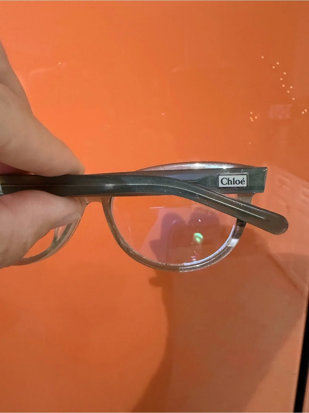 Chloe Gray Blue Eyeglasses